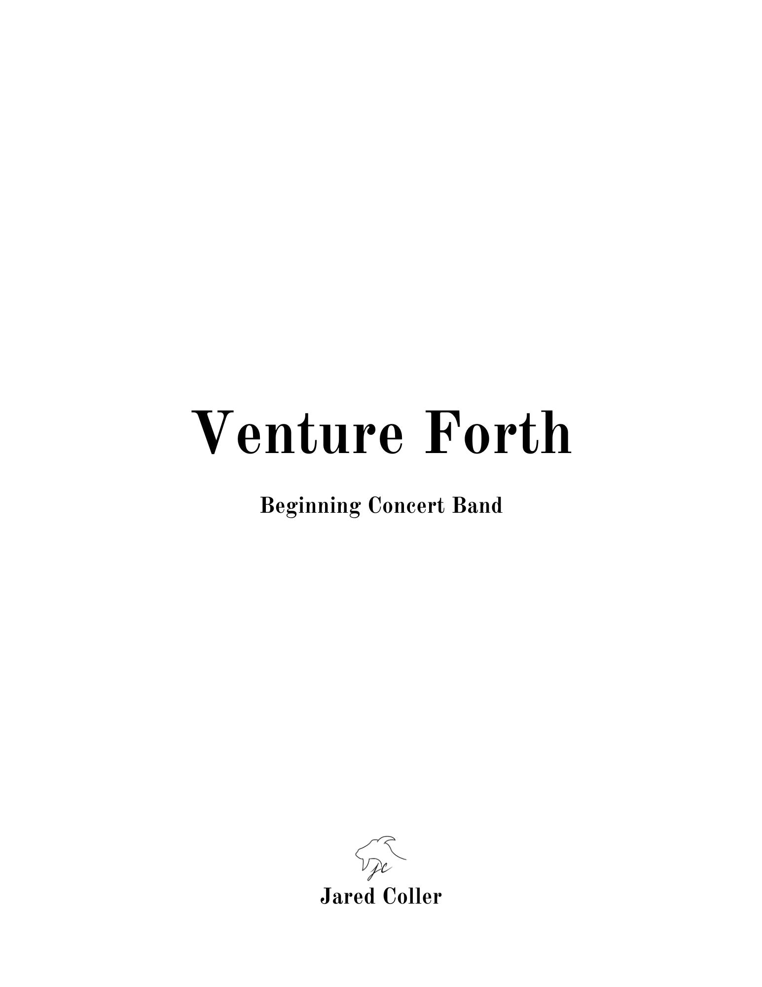Venture Forth - Beginning Band March
