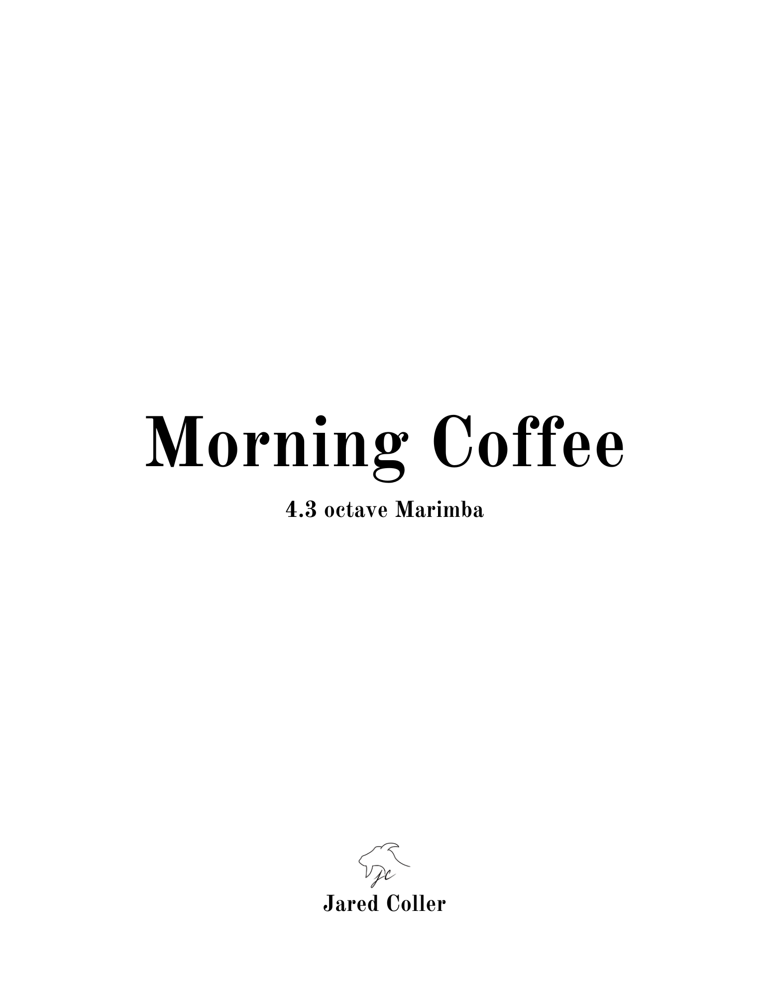 Morning Coffee - PDF