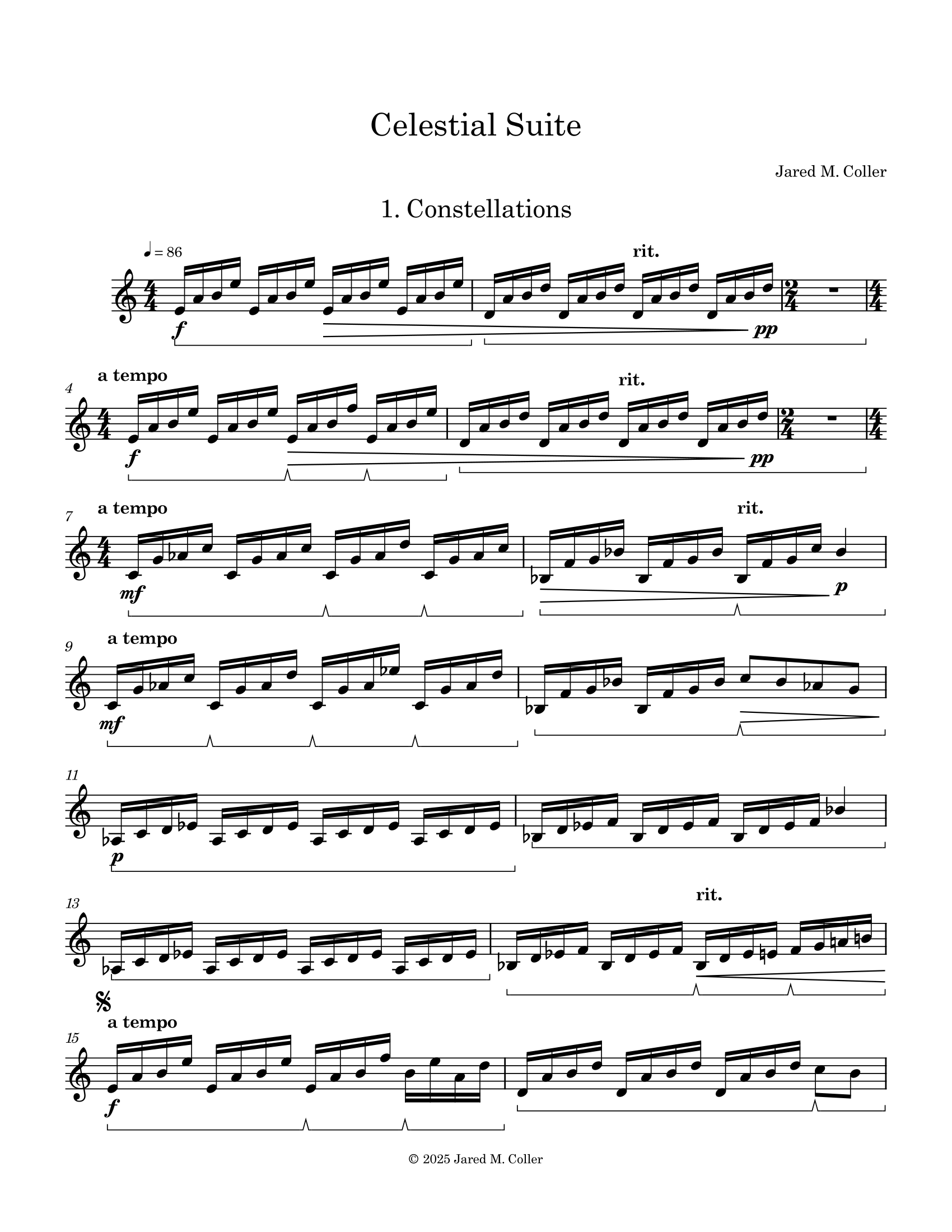 Celestial Suite - PDF