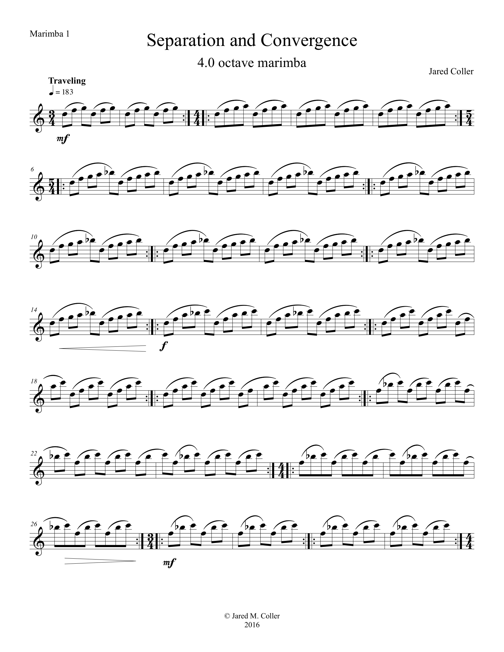 Separation and Convergence - PDF