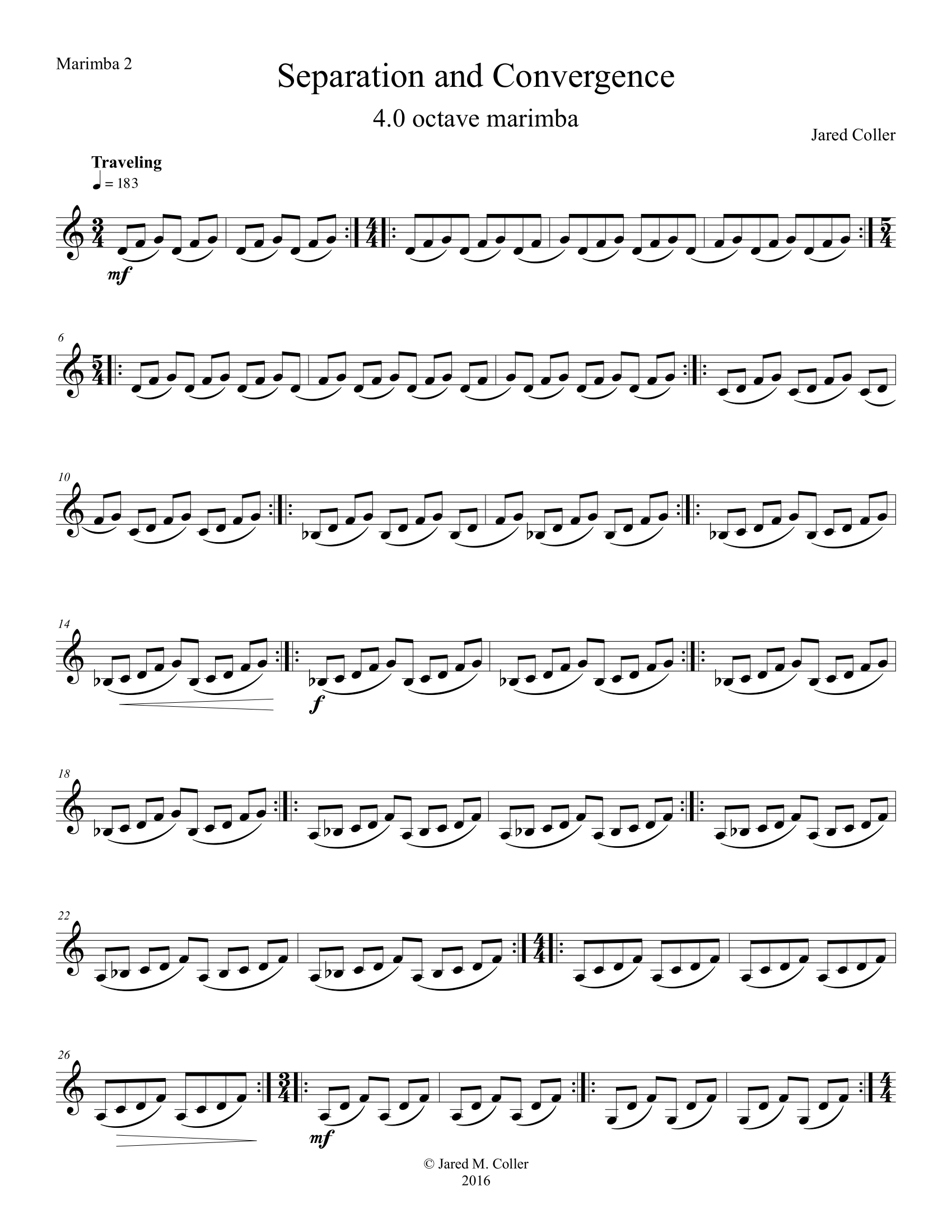 Separation and Convergence - PDF