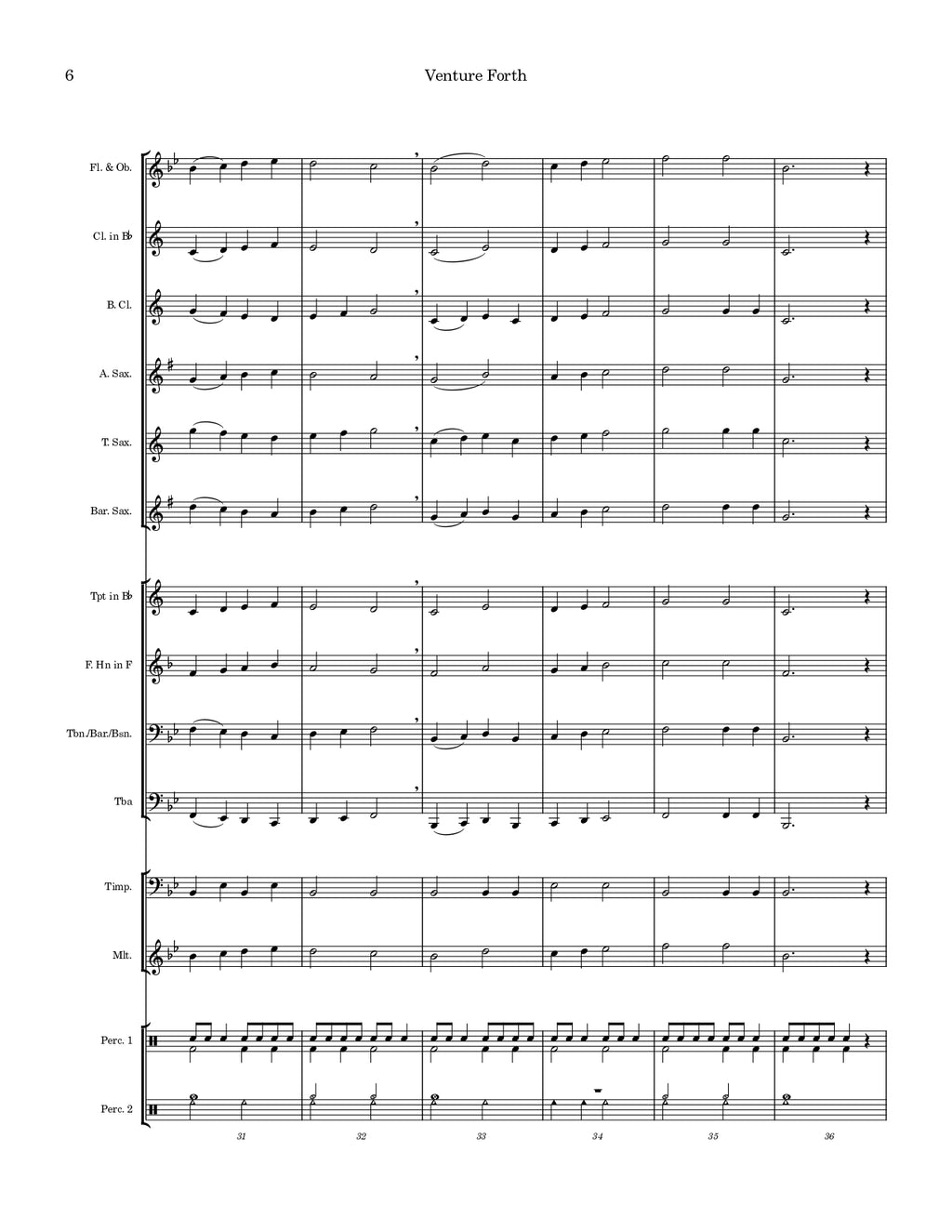 Venture Forth - Beginning Band March
