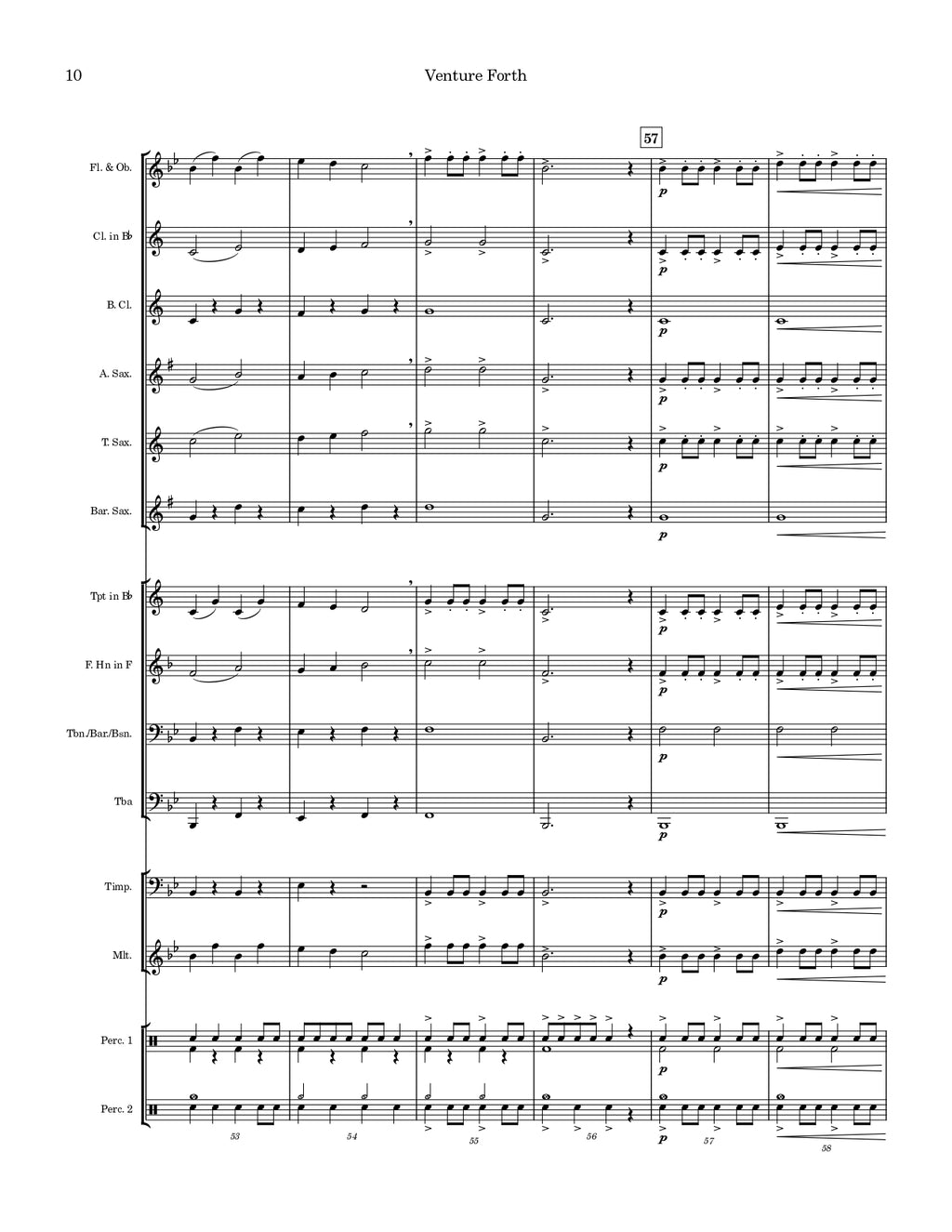 Venture Forth - Beginning Band March